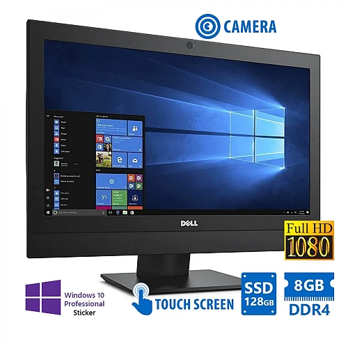 Dell (B) OptiPlex 7440 AIO w/Touchscreen 23”FHD i5-6500/8GB DDR4/128GB SSD/No ODD/Webcam/10P