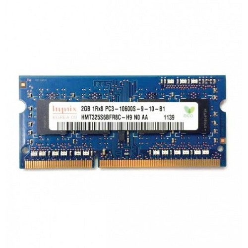 Μνήμη 2GB 1RX8 PC3-10600S-9-10-B1 HYNIX DDR3 RAM 1333MHZ LAPTOP 1.5V SWAP