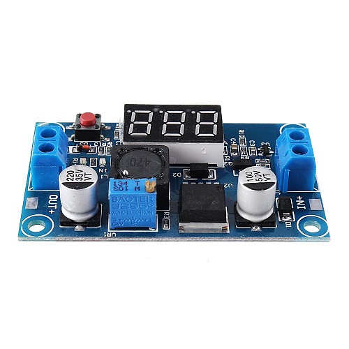 LM2596 DC-DC Voltage Regulator Adjustable Power Supply Module With Display