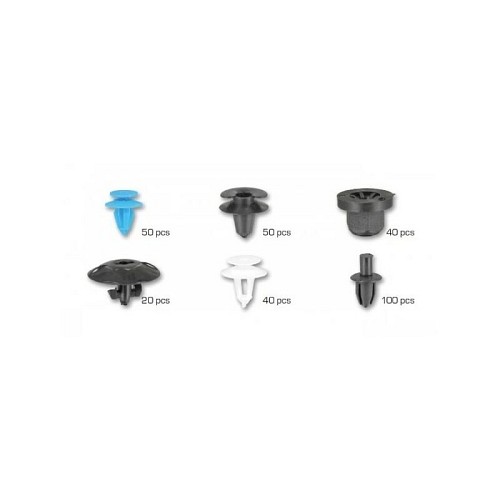 ASTA TOOLS Κλίπς ταπετσαρίας OPEL 300 τμχ