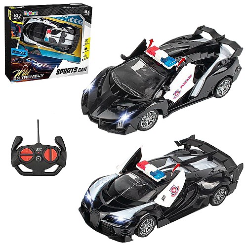 ΤΗΛΕΚΑΤΕΥΘΥΝΟΜΕΝΟ 1:20 SUPERCAR POLICE 27x23x8cm