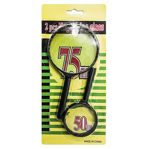 ΜΕΓΕΘΥΝΤΙΚΟΙ ΦΑΚΟΙ ΣΕΤ=2ΤΕΜ Φ7,5cm & 5cm