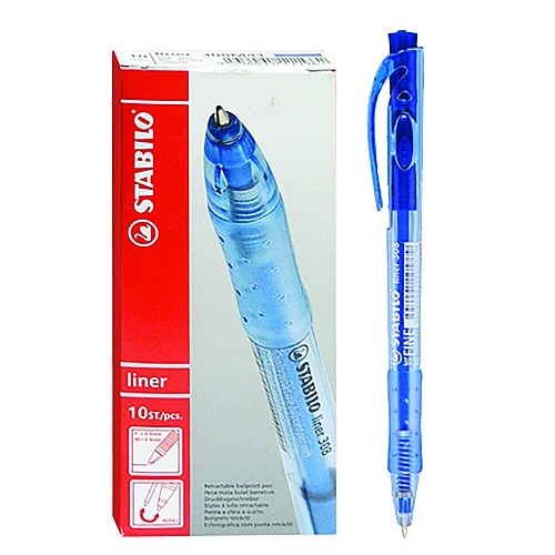 ΣΤΥΛΟ ΚΟΥΜΠΙ STABILO BALLPOINT ΜΠΛΕ 1,0mm