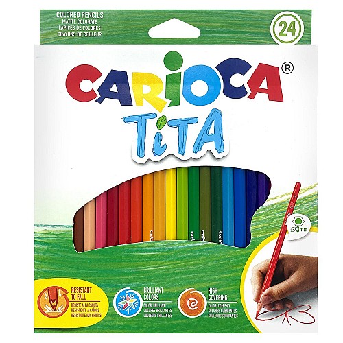 ΞΥΛΟΜΠΟΓΙΑ ΟΙΚΟΛΟΓΙΚΗ CARIOCA ΤΙΤΑ ΣΕΤ=24 ΧΡΩΜ