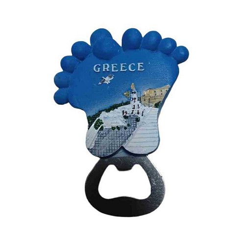 Tουριστικό μαγνητάκι Souvenir – Ανοιχτήρι – Σετ 12pcs – Resin Magnet – Greece