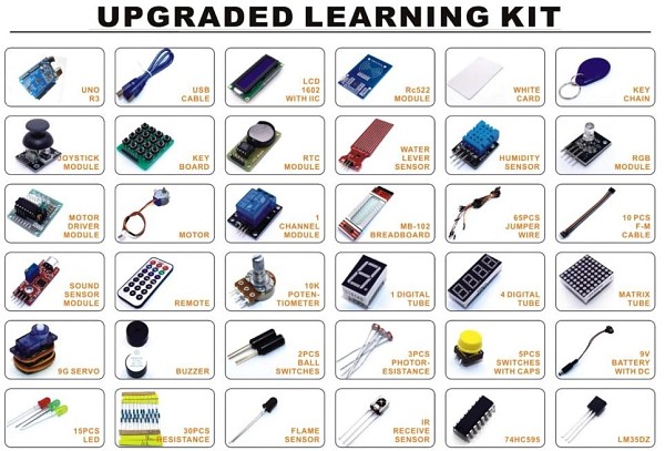 ARDUINO UNO COMPATIBLE R3RFID ULTIMATE STARTER ΚΙΤ
