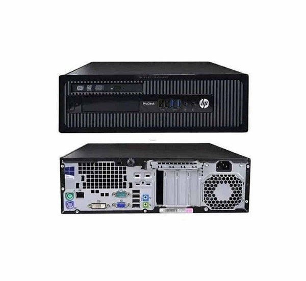 Hp ProDesk 400 G1 Intel G3220/8GB/256GB SSD & NEC monitor 24″ & SET Keyboard-Mouse