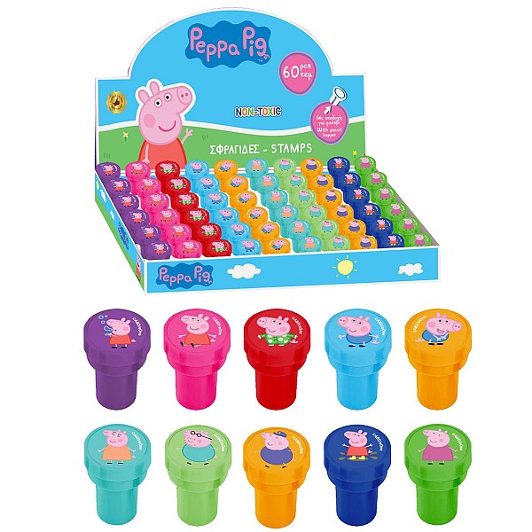 ΣΦΡΑΓΙΔΑ PEPPA 10 ΣΧΕΔΙΑ