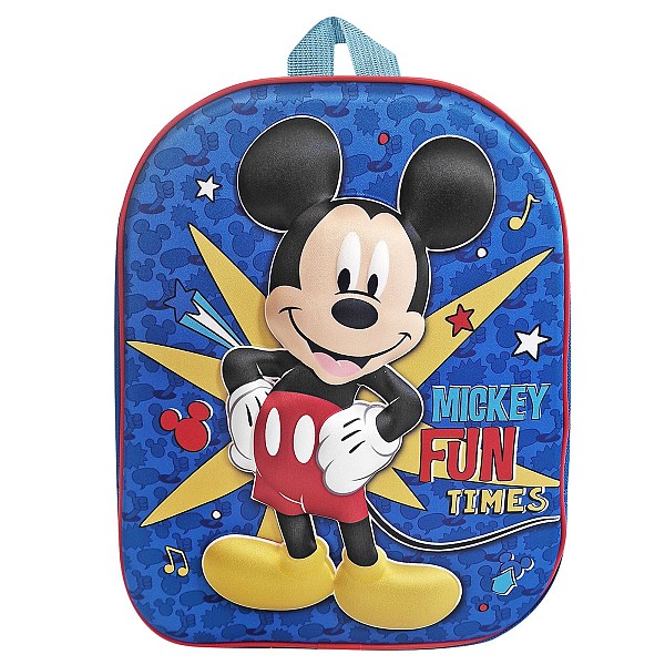 ΤΣΑΝΤΑ ΠΛΑΤΗΣ ΝΗΠΙΟΥ MICKEY 3D 31cm