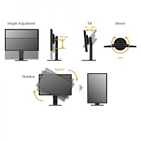 Used Monitor FlexScan EV2736W IPS LED/Eizo/27QHD/2560x1440/Wide/Black/w/Speakers/DVI-D & DP & USB