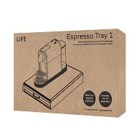Δίσκος Καλωσορίσματος LIFE ESPRESSO TRAY 1 για Εσπρεσσιέρα με συρτάρι για 24 κάψουλες καφέ