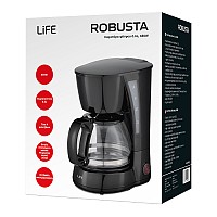 Καφετιέρα φίλτρου 0.6L 650W LIFE ROBUSTA