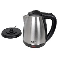 Ανοξείδωτος βραστήρας 1.8L, 2200W LIFE AQUA