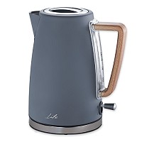 Premium design βραστήρας 1.7L 2200W σε γκρι χρώμα LIFE RITZ Grey