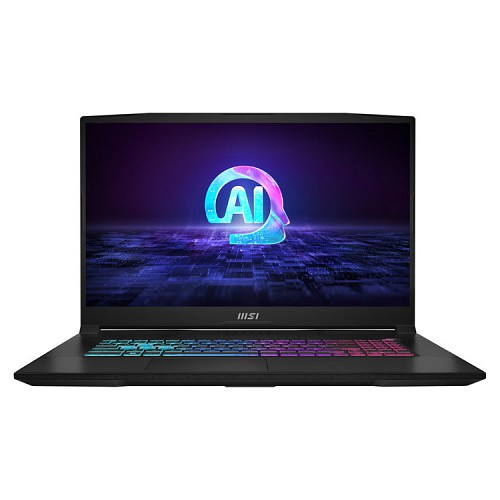 MSI Laptop KATANA A17 AI B8VF 17.3'' FHD IPS 144Hz/R9-8945HS/16GB/1TB SSD NVMePCIe4/GeForceRTX4060/W11H/Black