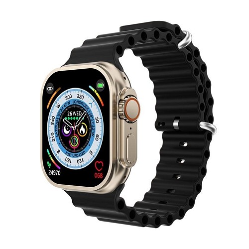 Σετ Smartwatch με 4 λουράκια – Z98 – 4G – Black