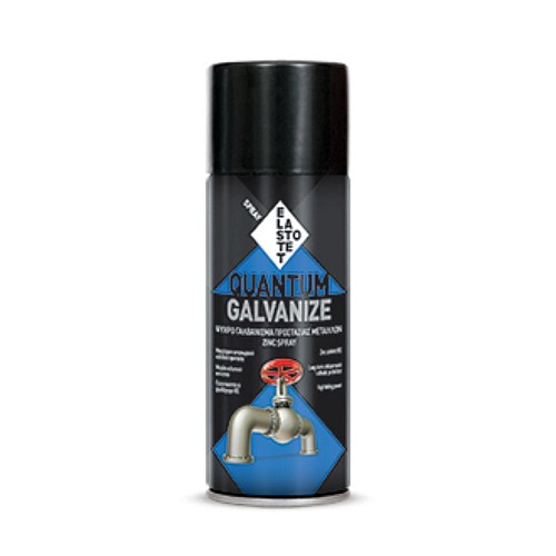 Σπρέυ ψυχρό γαλβάνισμα quantum galvanize 400ml Elastotet