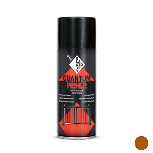 Σπρέι αστάρι μετάλλων primer quantum red 400ml Elastotet