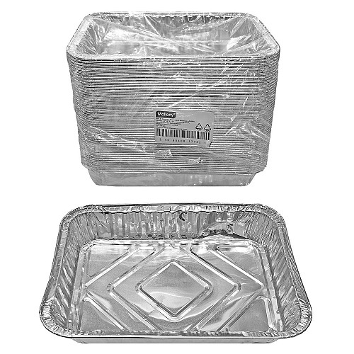 Ταψάκια αλουμινίου μιας χρήσης 22x16x3cm