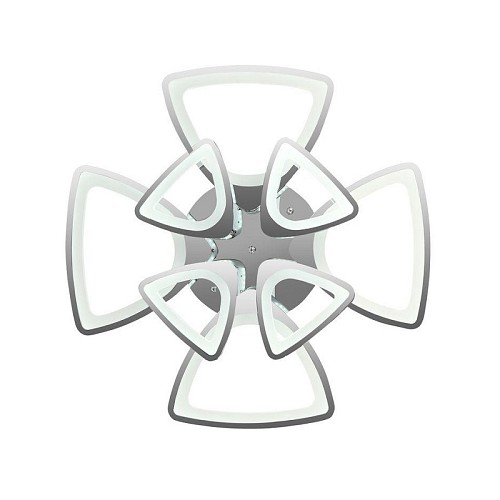 Φωτιστικό οροφής LED – Πλαφονιέρα με Dimmer – 5133-8WH+RGB