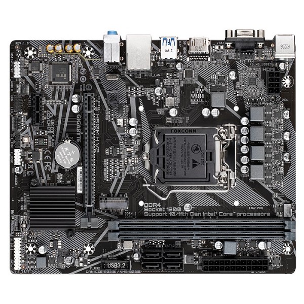 GIGABYTE MOTHERBOARD H510M H V2 ,1200 ,MATX