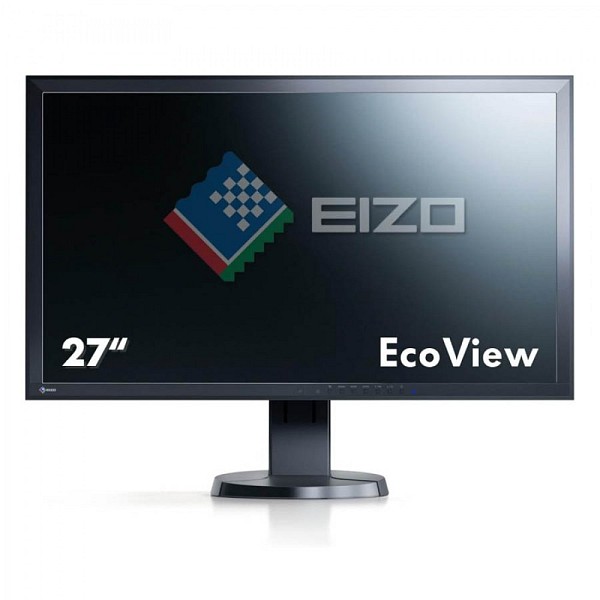 Used Monitor FlexScan EV2736W IPS LED/Eizo/27QHD/2560x1440/Wide/Black/w/Speakers/DVI-D & DP & USB