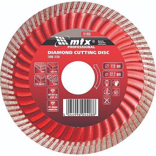 Διαμαντόδισκος extra turbo 125X22.2 Mtx