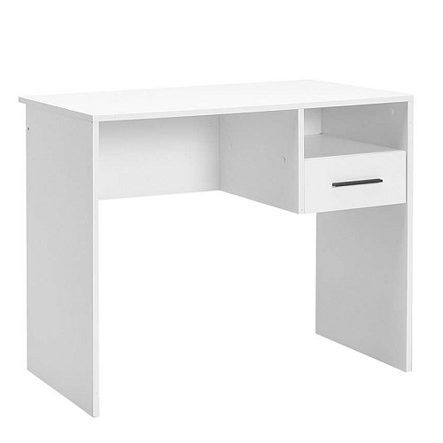 Γραφείο μελέτης ξύλινο 90x52x75cm με συρτάρι White