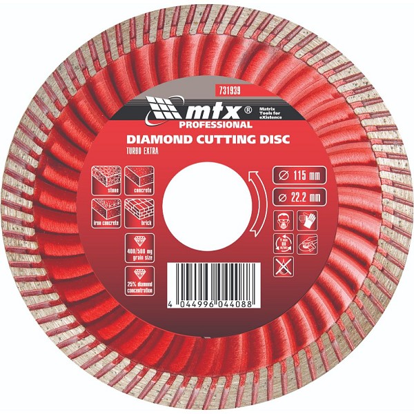 Διαμαντόδισκος extra turbo 230X22.2 Mtx