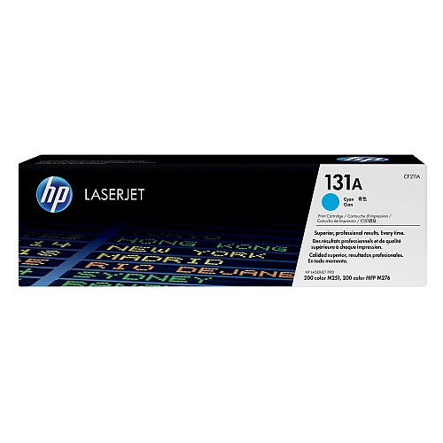 HP 131A LaserJet Cyan Toner (1.8k) (CF211A) (HPCF211A)