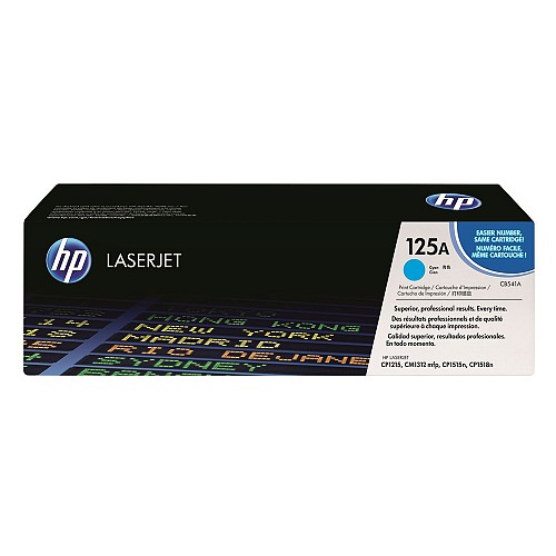 HP LaserJet CP1215/1515 Cyan Toner (CB541A) (HPCB541A)