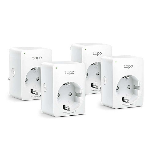 TP-LINK Mini Smart Wi-Fi Socket Tapo P100(4-pack) (TPP100(4-PACK)) (TAPO P100(4-PACK))