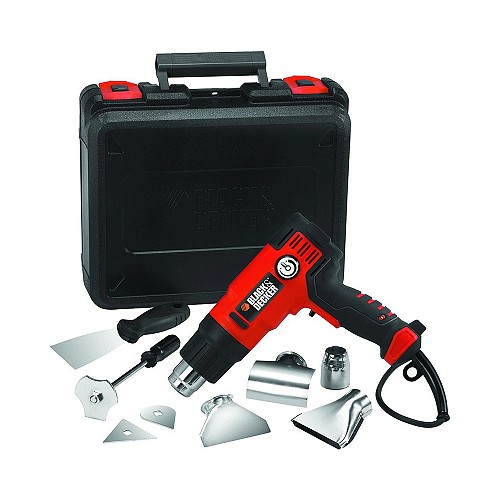 Black & Decker KX2200K Πιστόλι Θερμού Αέρα 2000W με Ρύθμιση Θερμοκρασίας εως και 645°C (KX2200K-QS) (BDEKX2200K-QS)