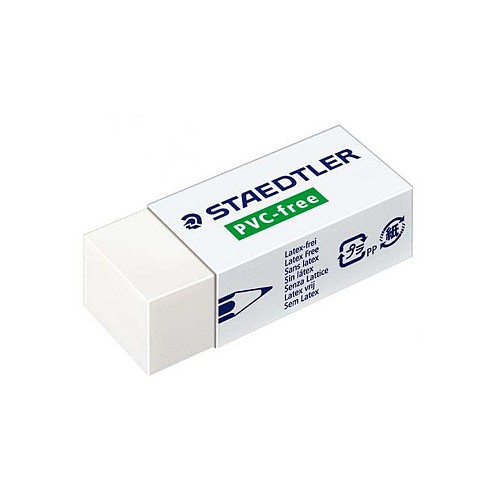 Γόμα STAEDTLER Rasoplast Λευκή (525B30) (STD525B30)
