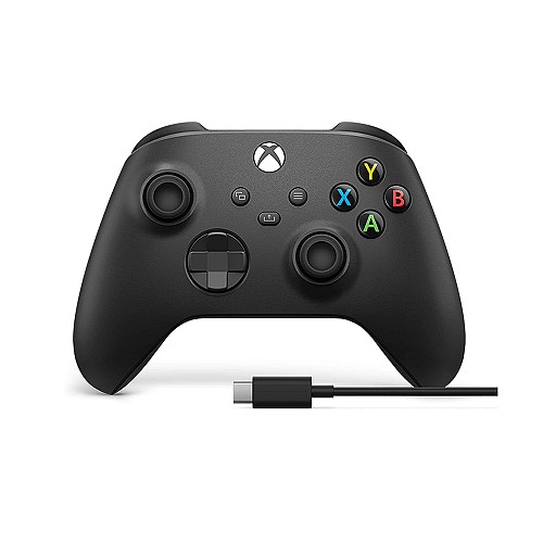 Microsoft Xbox Series X Controller with USB-C Cable carbon black (1V8-00002) (MIC1V8-00002)