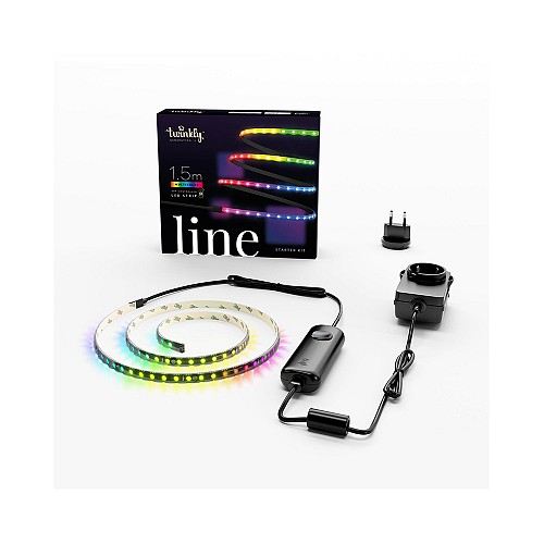 Twinkly Line ARGB Gen2 1.5m-100 LEDs/m Bluetooth IP20 Starter Kit (TWL100STW-BEU) (TWIL100STW-BEU)