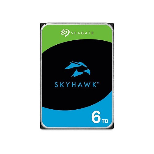 Seagate SkyHawk +Rescue 6TB HDD Σκληρός Δίσκος 3.5" SATA III με 256MB Cache για Desktop / Καταγραφικό (ST6000VX009) (SEAST6000VX009)