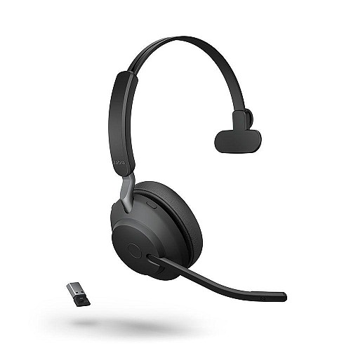 Jabra Evolve2 65 VOIP Headset Link380a UC Mono (26599-889-999) (JAB26599-889-999)