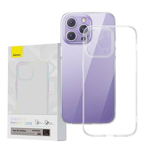 Baseus Transparent Case  Simple for iPhone 14 Pro (P60151104201-01) (BASP60151104201-01)
