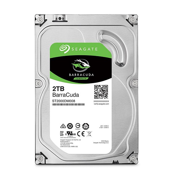 Εσωτερικός Σκληρός Δίσκος SEAGATE 3.5 2TB Sata III Barracuda (ST2000DM008) (SEAST2000DM008)