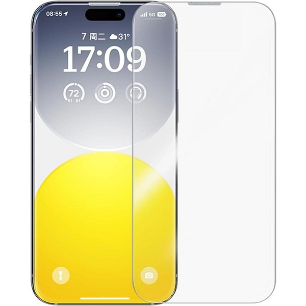 Baseus Προστατευτικό Οθόνης Tempered Glass Diamond 0.3mm για iPhone 15 Διαφανές (P60057404203-00) (BASP60057404203-00)