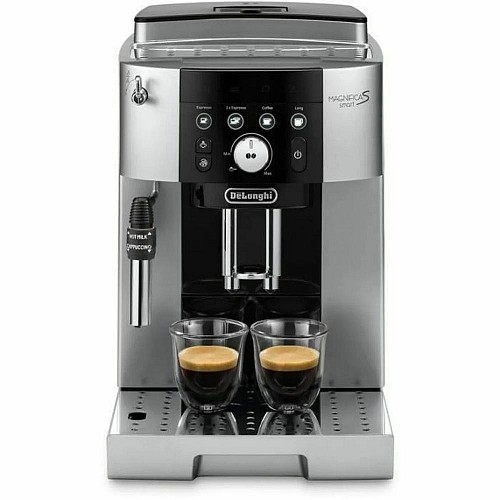De'Longhi Magnifica S Smart Αυτόματη Μηχανή Espresso 1450W Πίεσης 15bar με Μύλο Άλεσης Ασημί (ECAM250.23.SB) (DLGECAM250.23.SB)