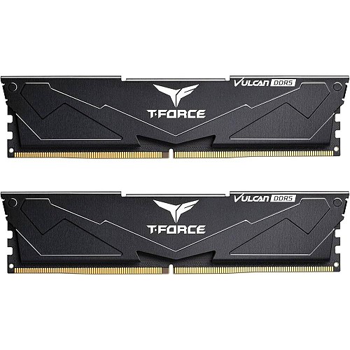 TeamGroup Μνήμη RAM DDR5 32GB KIT 2x16GB PC 6000 Team T-Force Vulcan  (FLBD532G6000HC38ADC01)