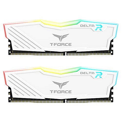 TeamGroup Μνήμη RAM DDR4 32GB KIT 2x16GB PC 3600 Team T-Force Delta RGB  (TF4D432G3600HC18JDC01)