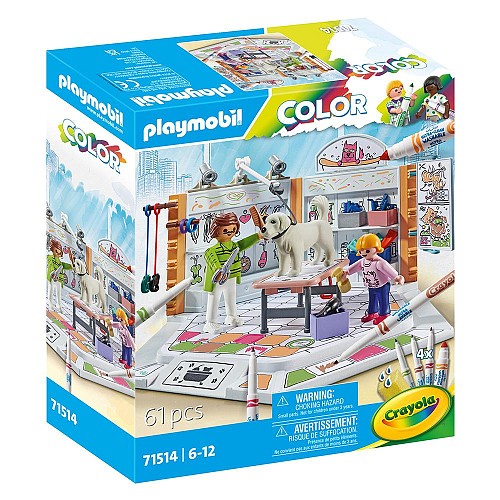 Playmobil Color Κομμωτήριο Σκύλων για 6-12 ετών (71514) (PLY71514)