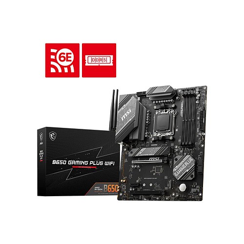 MSI B650 Gaming Plus WiFi Motherboard ATX με AMD AM5 Socket (7E26-001R) (MSI7E26-001R)