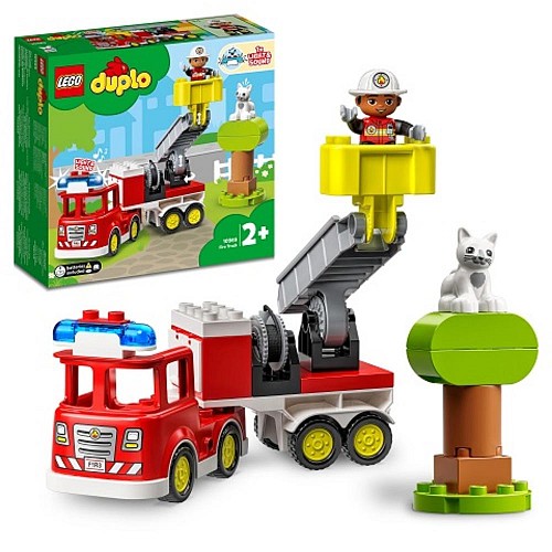 Lego Duplo Fire Truck (With Siren And Lights) (10969) (LGO10969)