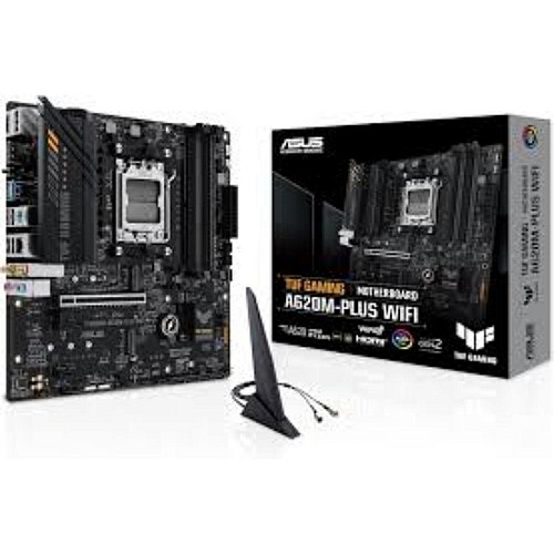 ASUS TUF GAMING A620M-PLUS WIFI AMD A620 Socket AM5 micro ATX (90MB1F00-M0EAY0) (ASU90MB1F00-M0EAY0)