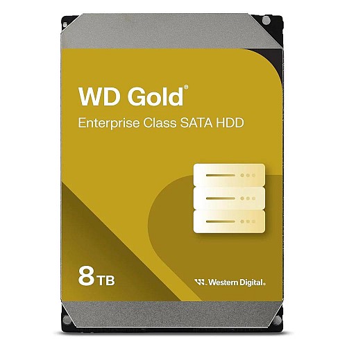 Western Digital Εσωτερικός Σκληρός Δίσκος 8TB (Gold Enterprise 3.5'') (WD8005FRYZ)