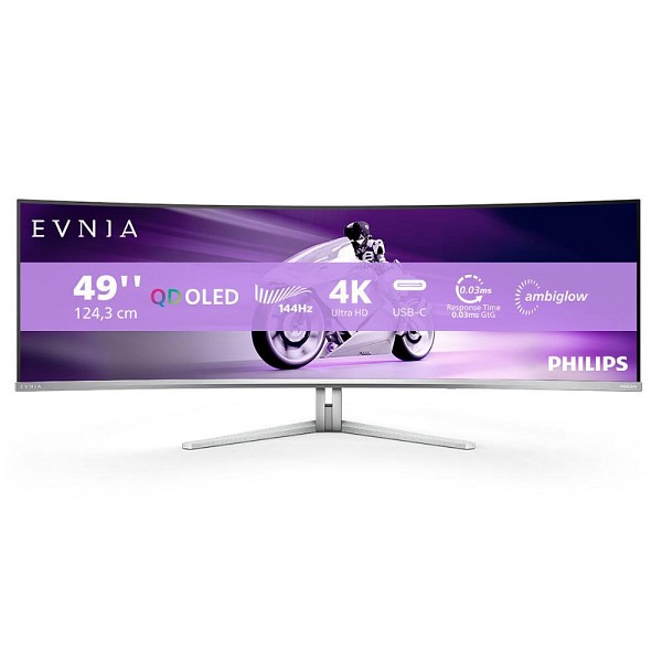 PHILIPS Evnia 49M2C8900L 4K OLED Gaming Monitor 49 (PHI49M2C8900L)